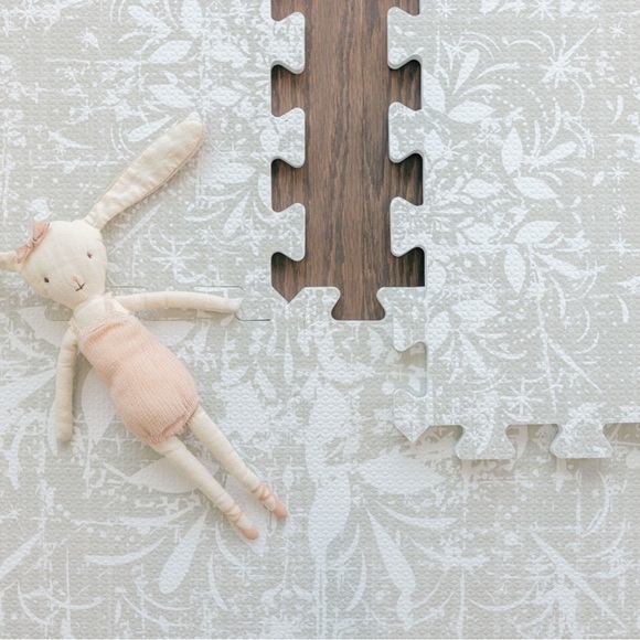 4x6 EVA Foam Play Mat in Sage Green - Picture 5 of 9